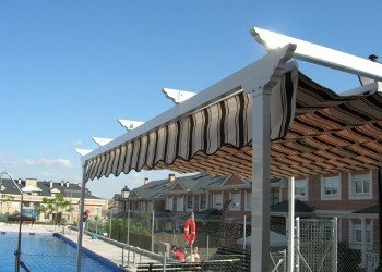 pergola de aluminio